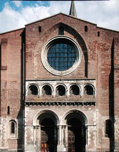 Ansicht der Westfassade