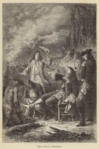 Villars verwundet bei Malplaquet von French School