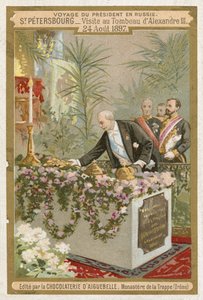 Besuch des Französischen Präsidenten Felix Faure in Russland, 24. August 1897