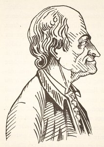 Voltaire, Kopie von Boris Mestchersky, Illustration aus Histoire de la Nation Francaise, Sciences, Bände I & II, von Gabriel Hanotaux, 1924 von French School