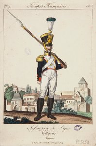 Voltigeur der Linieninfanterie, französische Truppen Nr. 9
