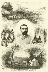 Reise von M. Victor Giraud in die Seenregion (Gravur) von French School