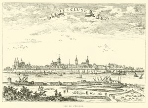 Ansicht von Ecluse von French School