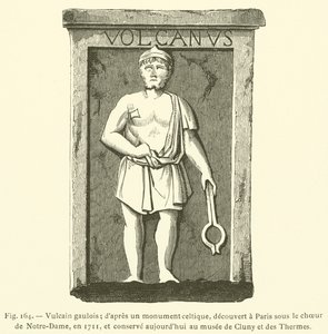 Gallischer Vulkan von French School