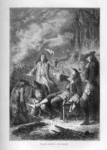 Krieg um die spanische Erbfolge: Der Marschall von Villars (Claude Louis Hector) (1653-1734) in der Schlacht von Malplaquet (Belgien), 11. September