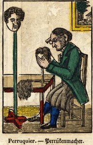 Perücke; Serie über Handwerke von French School