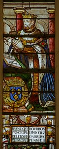 Fenster mit François de Bourbon
