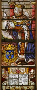 Fenster mit Henri de Bourbon