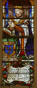 Fenster mit Louis de Bourbon-Vendôme