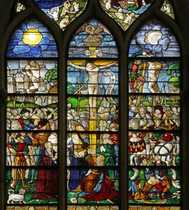 Fenster mit der Kreuzigung