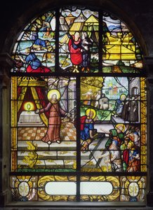 Fenster mit der Sammlung des Manna, 1612-22