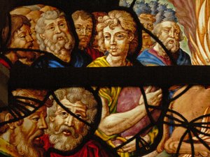 Fenster im Charnier (w.8) (Detail)
