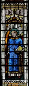 Fenster w0 mit Darstellung des Heiligen Stephanus