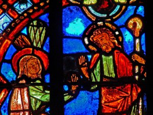 Fenster w0, Auferstehungsszene: Noli Me Tangere von French School