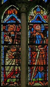 Fenster w106, St. Peter und St. Paul (19. Jh.)