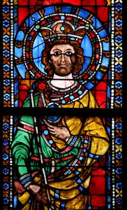 Fenster w11 mit Kaiser Philipp von Schwaben von French School