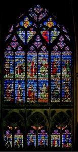 Fenster w127, St. Peter und St. Paul Fenster von French School