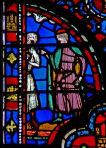 Fenster w13 Triumph von Mordechai Esth VI 11 von French School
