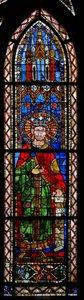 Fenster w15, Kaiser Heinrich II. darstellend von French School