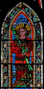 Fenster w202 mit der heiligen Lucia