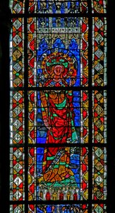 Fenster w204 mit der heiligen Posia