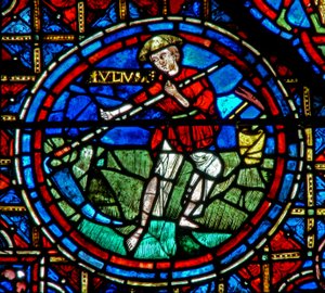 Fenster w28a mit den Monatsarbeiten. Juni