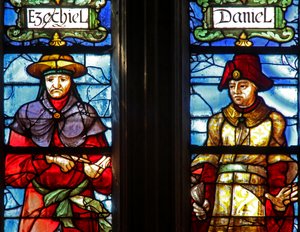 Fenster w324, Ezechiel und Daniel