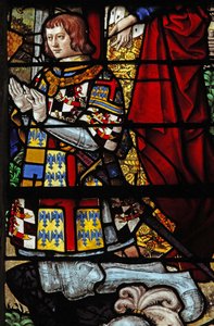 Fenster w4 mit einem Stifter - Francois de Montmorency