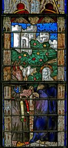 Fenster w7, Versuchung in der Wüste