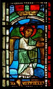 Fenster wXV mit einem Engel