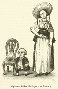 Wylbrand Lolkes der Uhrmacher und seine Frau von French School