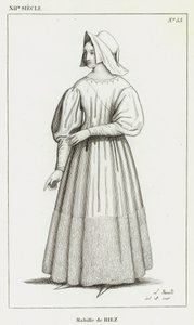 12. Jahrhundert, Mabille de Riez (Gravur)