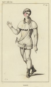 XIV Jahrhundert, Diener von French School
