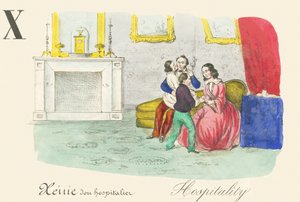 X: Xenie des Gastgebers — Gastfreundschaft von French School
