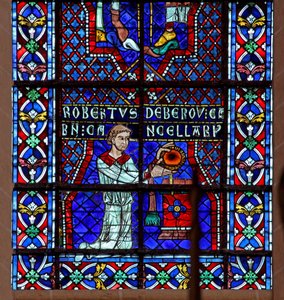 Der Stifter - Robert de Bérou von French School