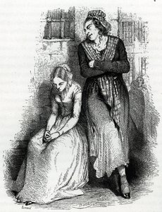 Die Gefangenen des Gefängnisses Saint Lazare in Paris von French School