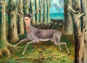Der verletzte Hirsch