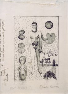 Frida und die Fehlgeburt von Frida Kahlo
