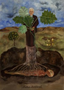 Porträt von Luther Burbank von Frida Kahlo