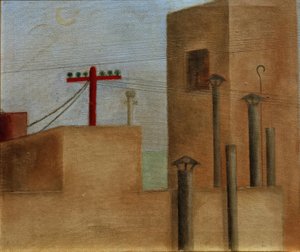 Städtische Landschaft von Frida Kahlo
