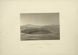 Ansicht des Sees von Guatavita, Illustration aus 