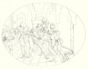 Illustration zu Schillers Lied von der Glocke von Friedrich August Moritz Retzsch