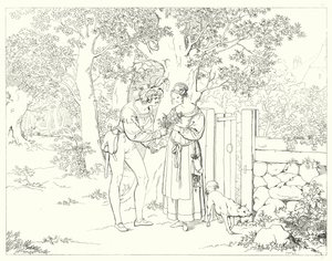Illustration zu Schillers Lied von der Glocke