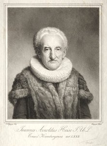 Johann Arnold Heise, 1819 von Friedrich Carl Groger