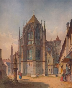 Eine französische Kirche, ca. 1863, 1938