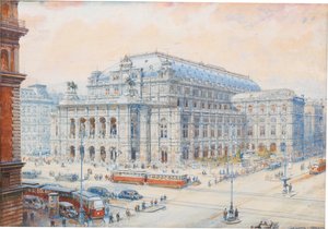 Ansicht der Wiener Staatsoper