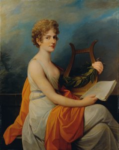 Die Hofopernsängerin Theresia Saal als "Eva" in Joseph Haydns "Schöpfung" von Friedrich Heinrich Fuger