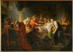 Der Tod des Germanicus von Friedrich Heinrich Fuger