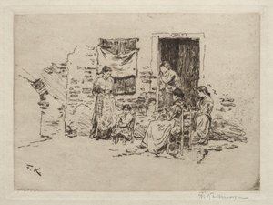 Chioggia von Friedrich Kallmorgan