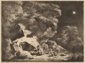 Ein nächtlicher Raub von Friedrich Müller